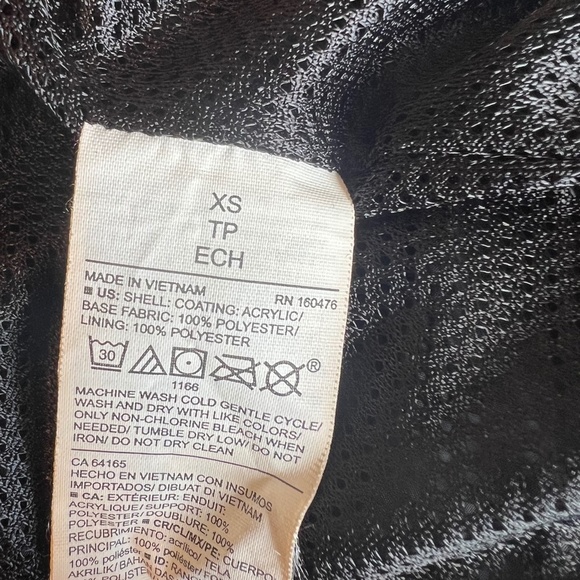 Old‎ Navy Active black windbreaker size small - Picture 4 of 10